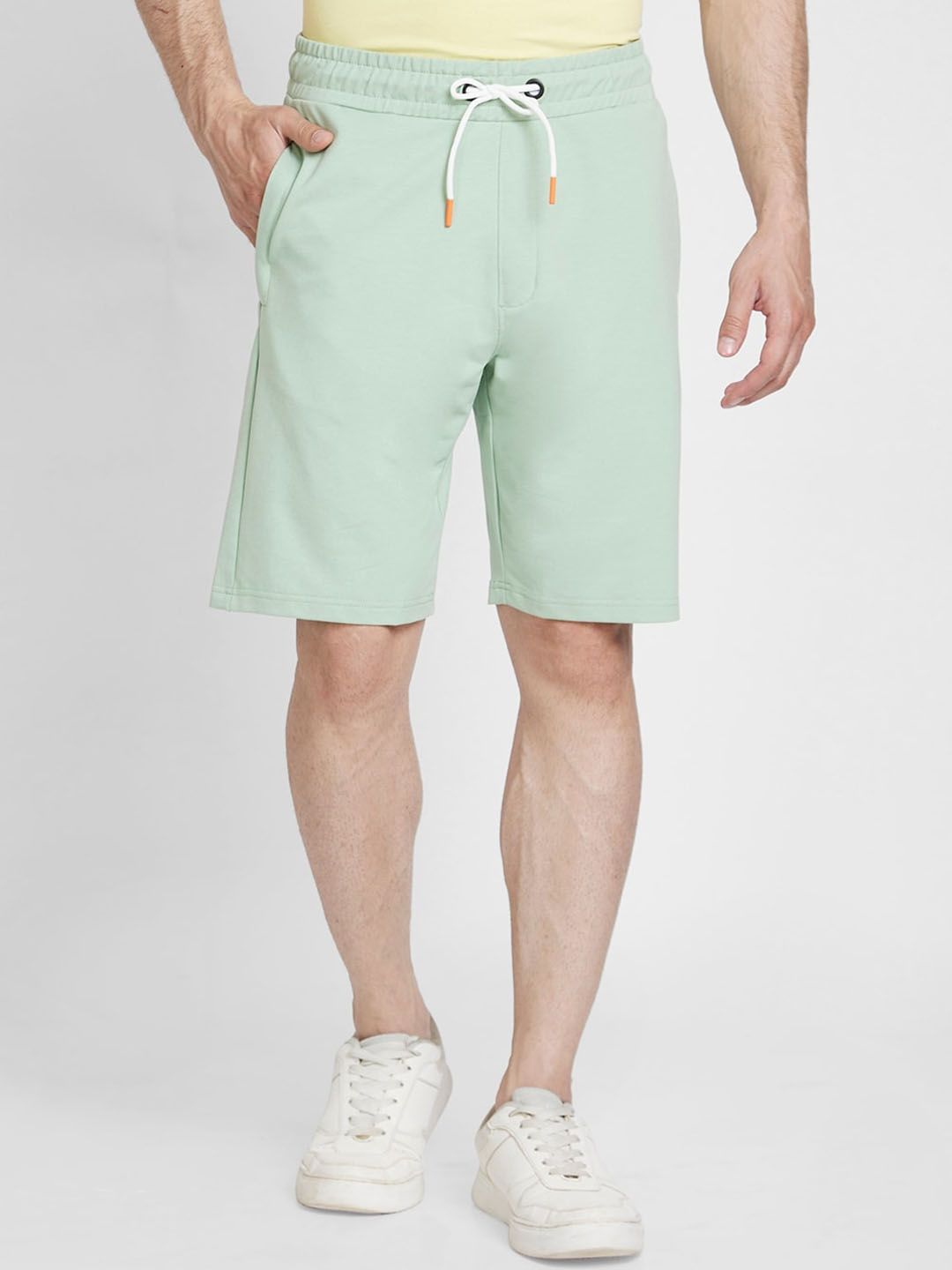 SPYKAR Men Mid-Rise Cotton Shorts