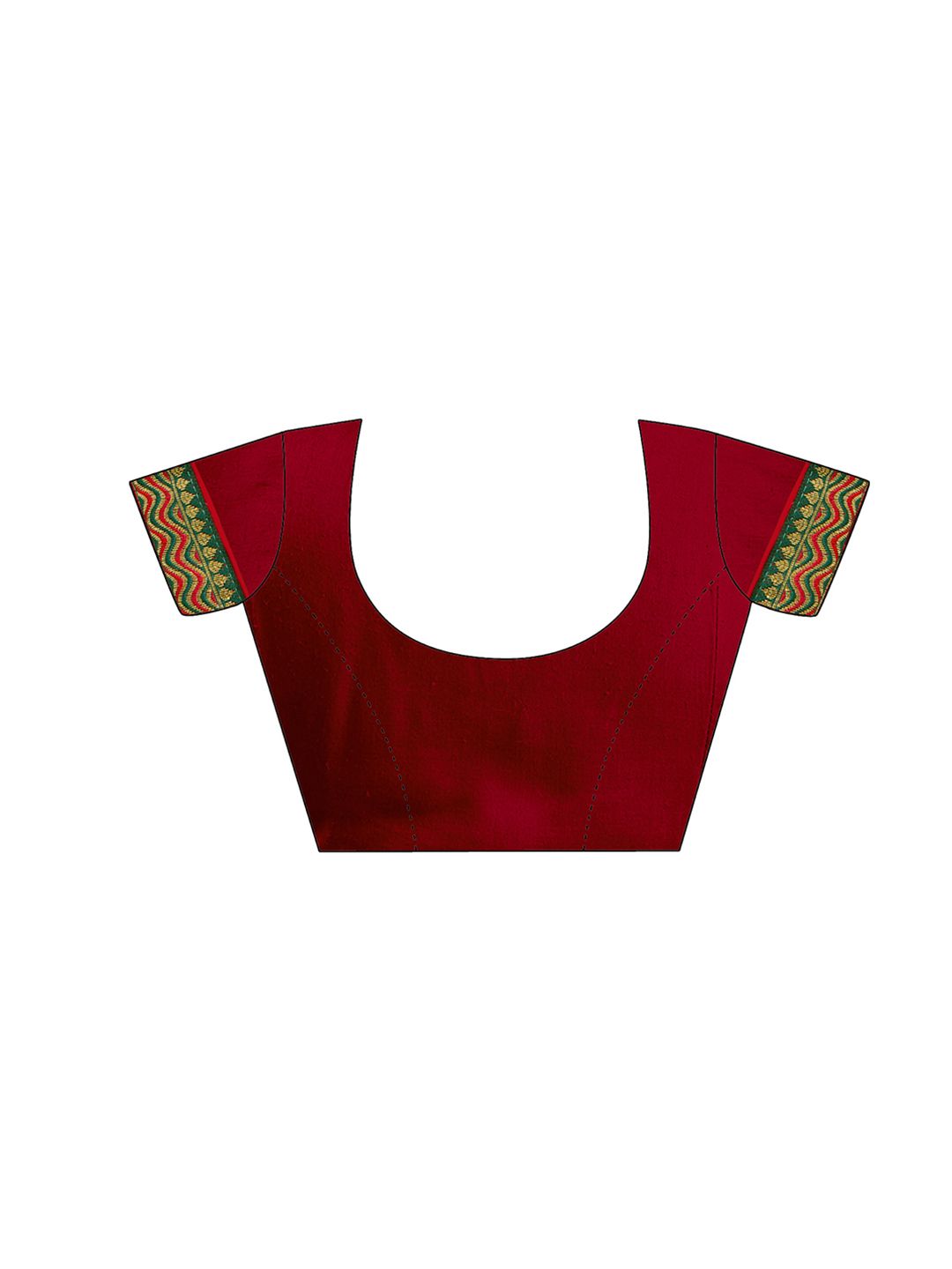 KALINI Striped Printed Pure Chiffon Saree