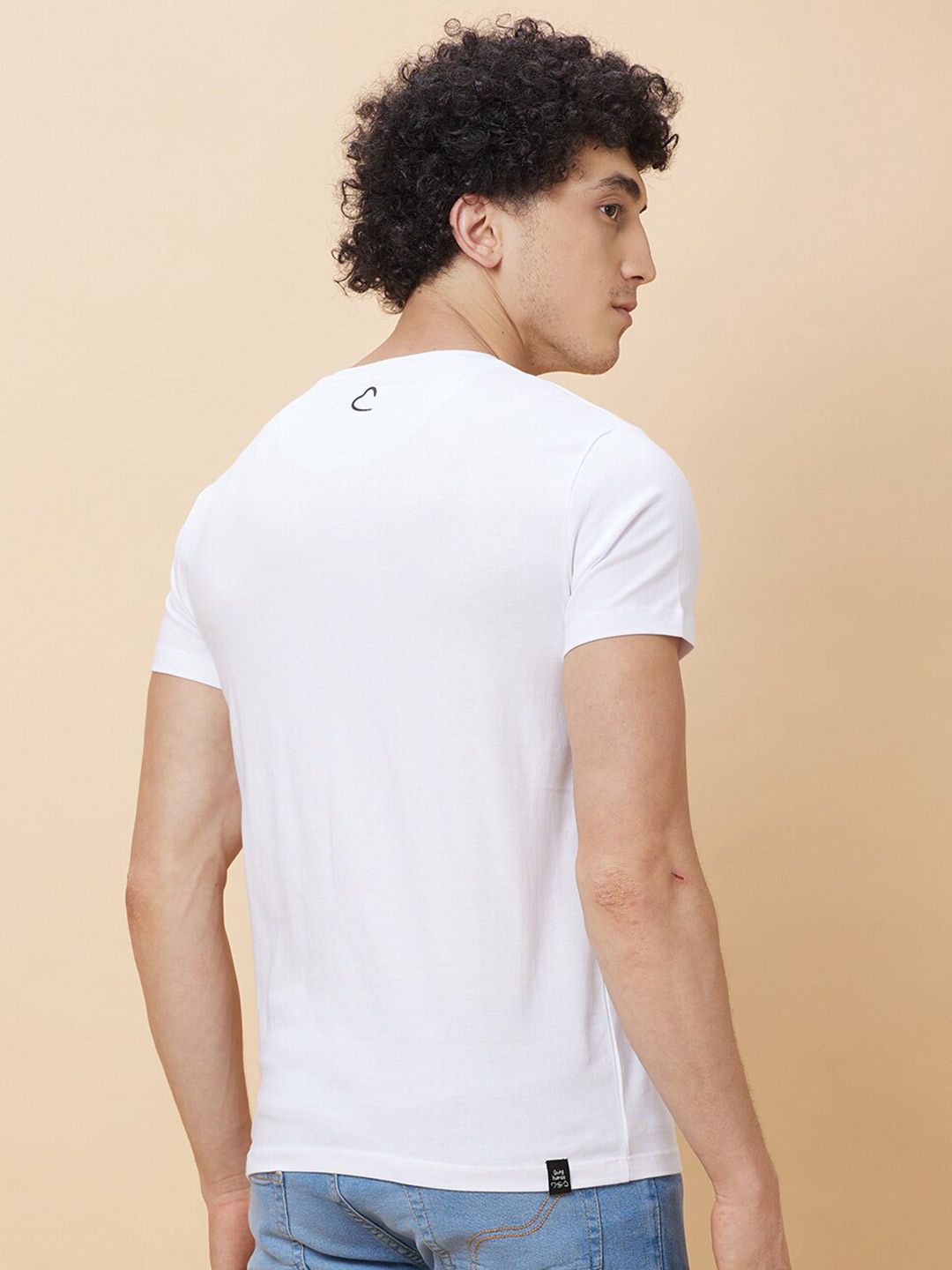 Being Human Graphic Printed Round Neck T-shirt