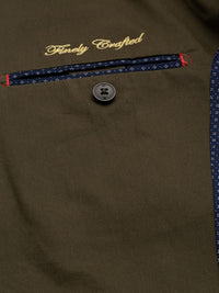 Raymond Contemporary Fit Notched Lapel Collar Single-Breasted Blazer