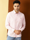 Thomas Scott Smart Slim Fit Vertical Stripes Pure Cotton Casual Shirt