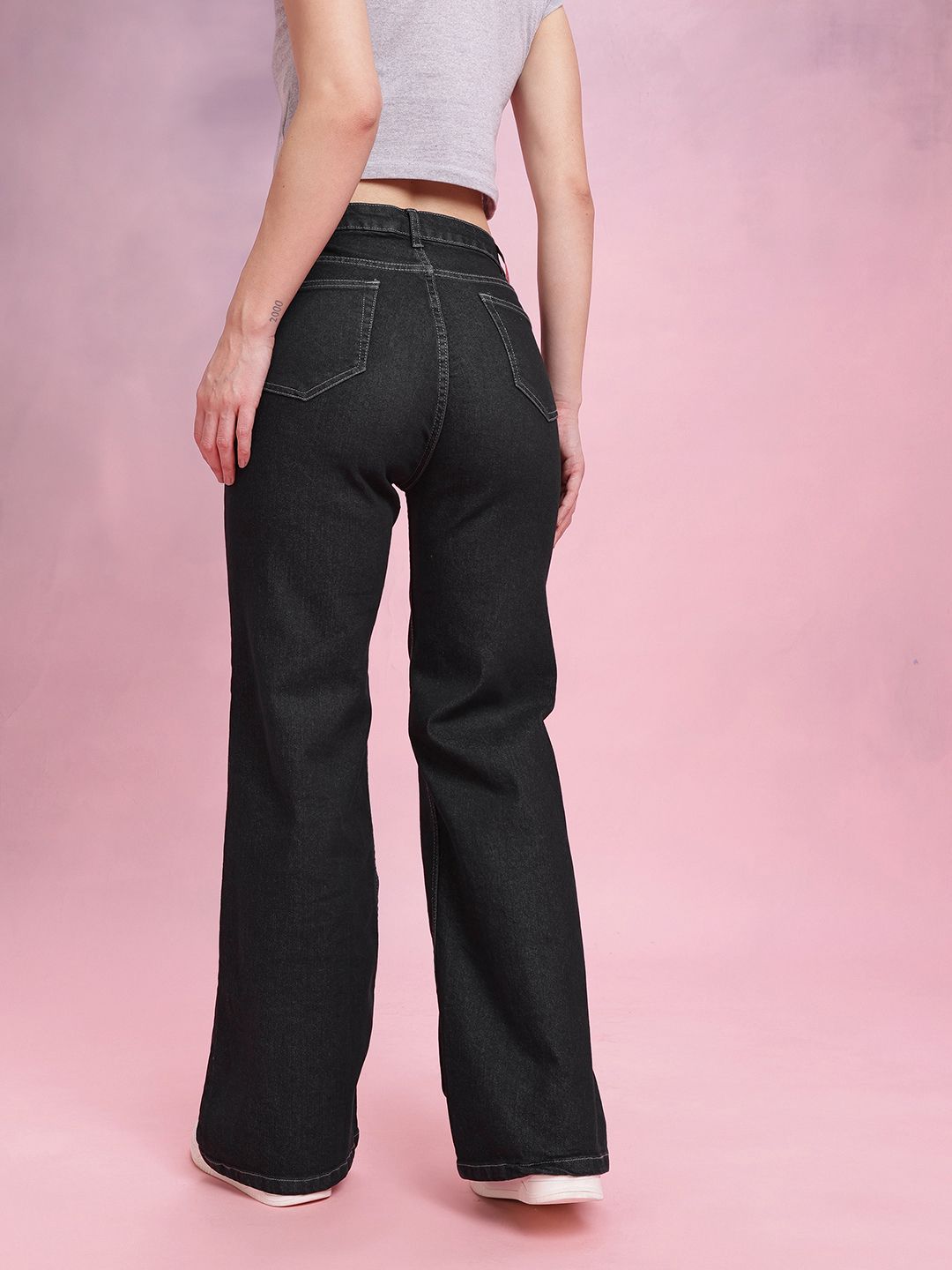DressBerry Women Wide Leg Jeans
