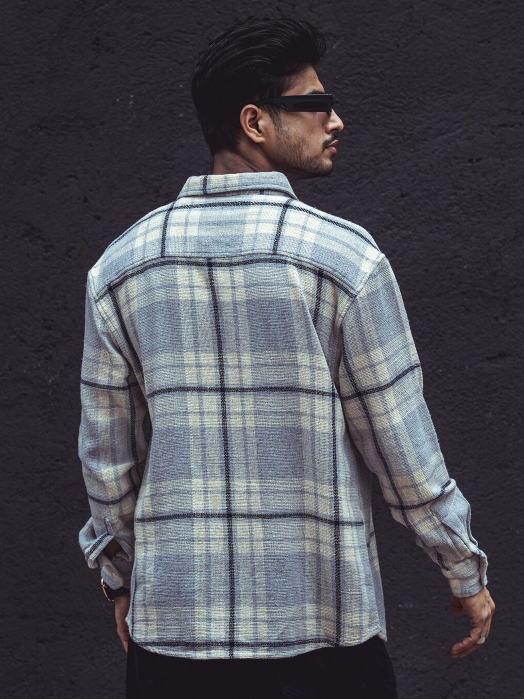 Powerlook Tartan Checked Opaque India Slim Casual Shirt