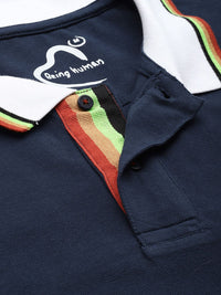 Being Human Polo Collar Pure Cotton T-shirt