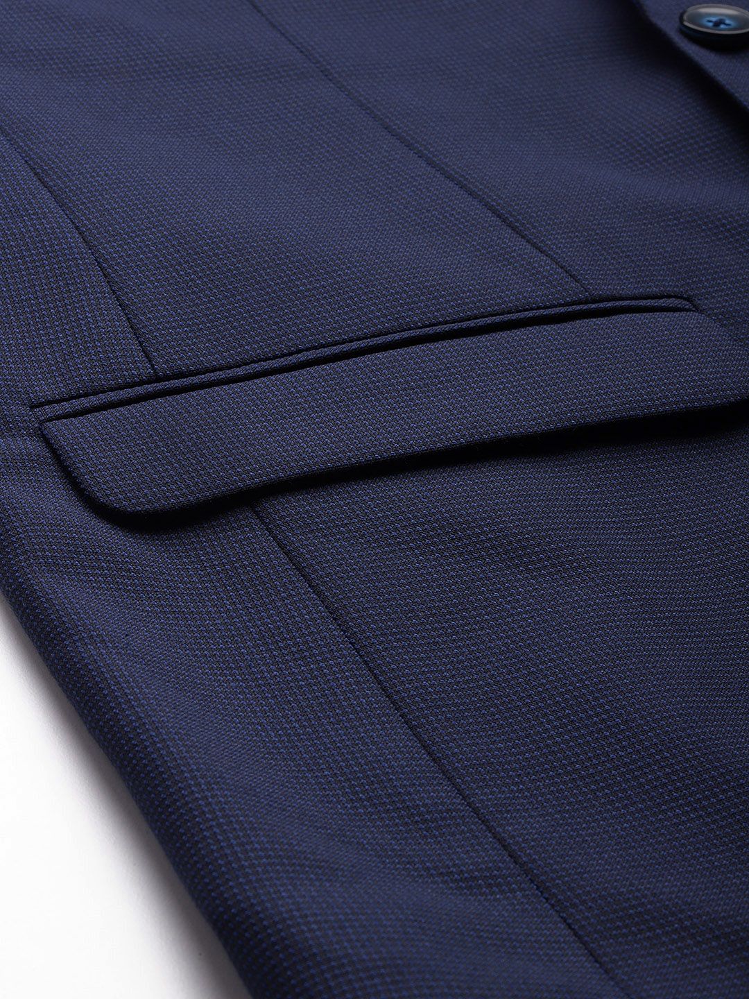 Park Avenue Single-Breasted Slim Fit Formal Blazer