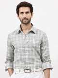 RARE RABBIT Men Milton Regular Fit Tartan Checked Shirt