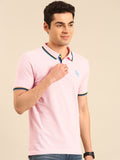 Being Human Polo Collar Pure Cotton T-shirt