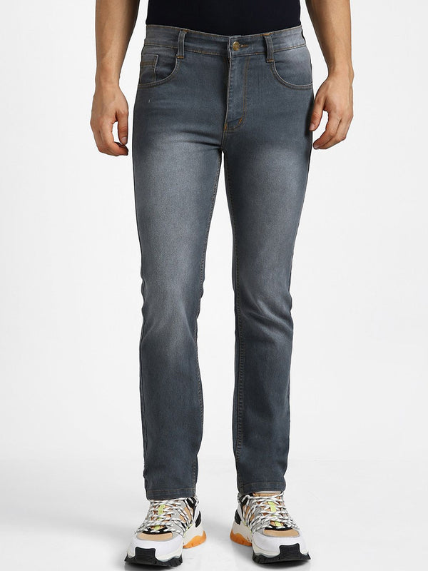 Urbano Fashion Men Mid-Rise Light Fade Stretchable Jeans
