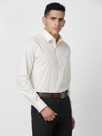 Raymond Solid Slim Fit Pure Cotton Formal Shirt