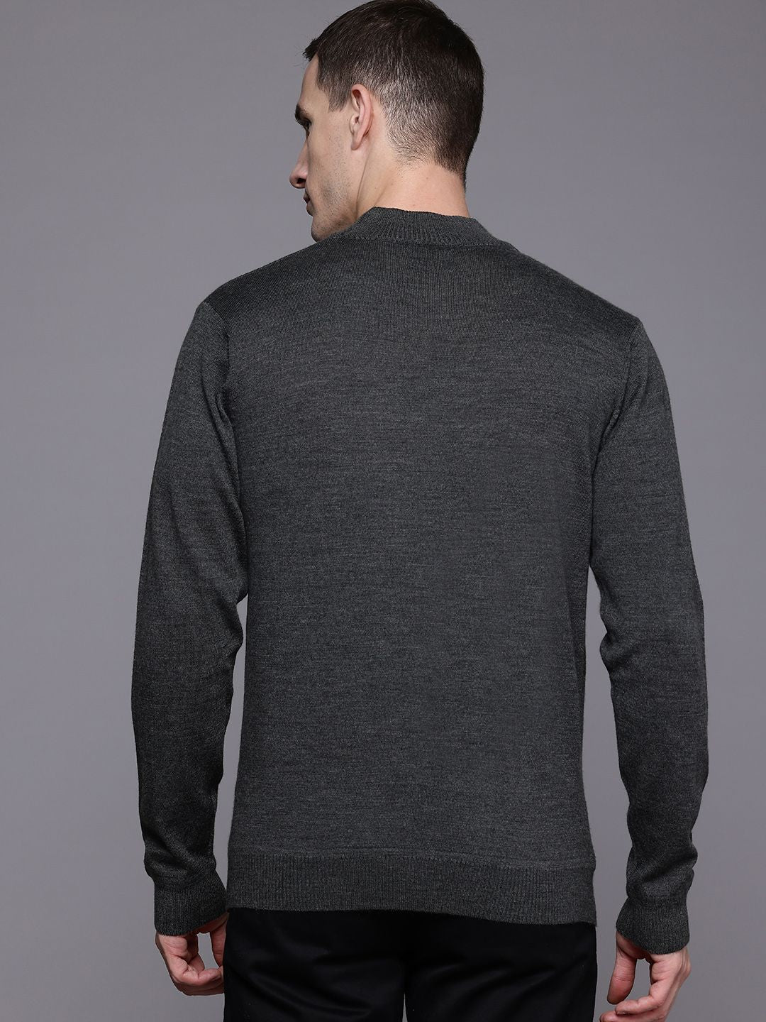 Raymond High Crew Neck Pullover Sweaters