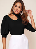Berrylush Puff Sleeve Top