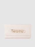 Lino Perros Women Snakeskin Textured Three Fold Wallet