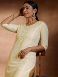 Libas Women Floral Yoke Design Kurta