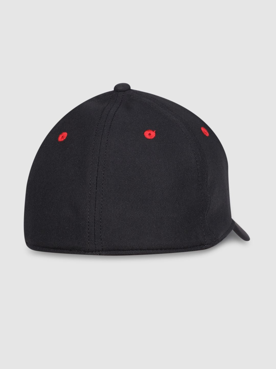 HRX by Hrithik Roshan Unisex Black Embroidered Baseball Cap