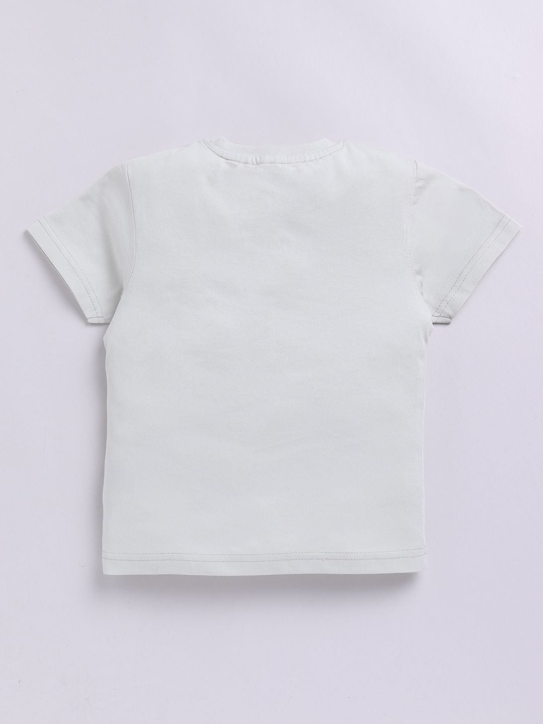 Happy Faces Boys Typography Printed Pure Cotton T-shirt