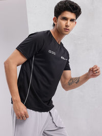 HRX by Hrithik Roshan Men Typography Printed Rapid-Dry Running T-shirt