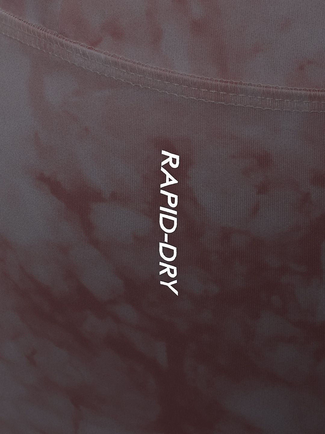 HRX oleh Hrithik Roshan Wanita Tie & Dye Mid-Rise dipotong ketat yoga yang cepat kering