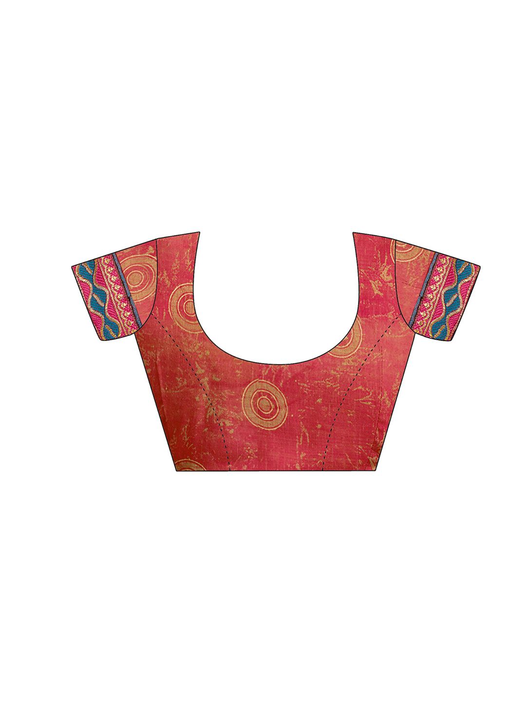 KALINI Leheriya Dyed Pure Chiffon Saree