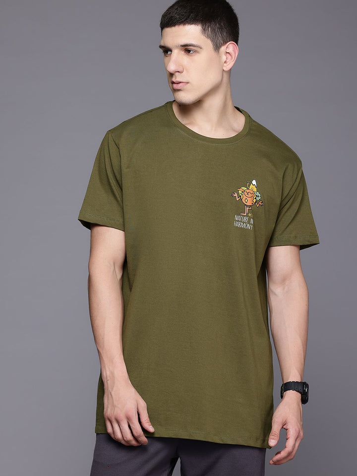 HRX by Hrithik Roshan Pure Cotton Outdoor T-shirt