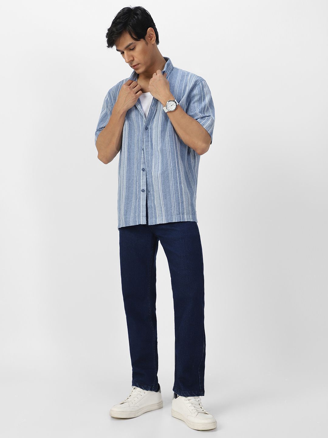 Urbano Fashion Men Mid-Rsie Stretchable Jeans