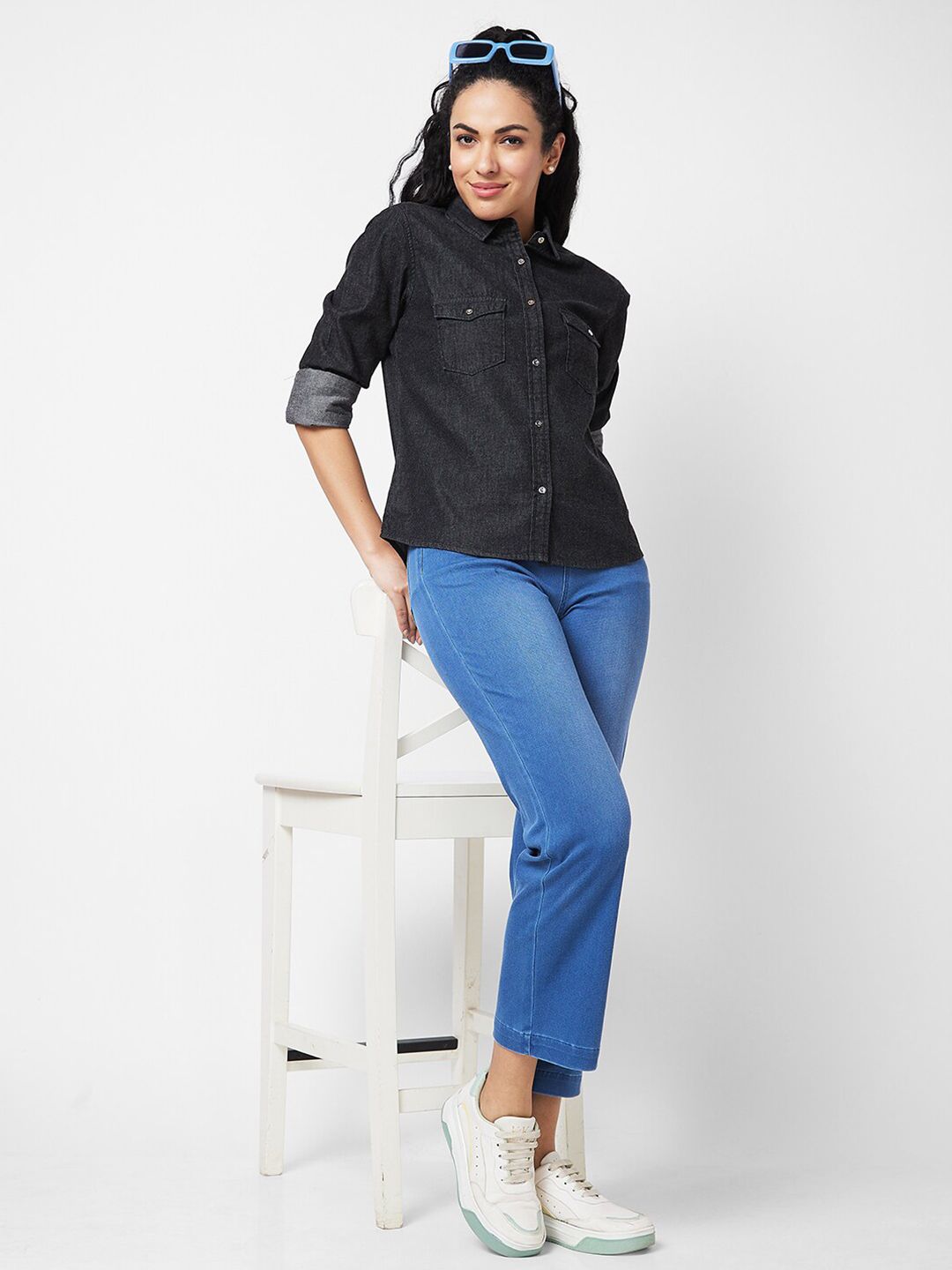 SPYKAR Women Opaque Casual Shirt