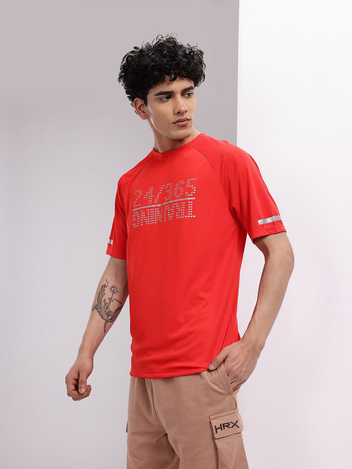 HRX by Hrithik Roshan Rapid Dry Printed Training T-Shirt