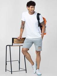 SPYKAR Men Solid Cotton Regular Fit Shorts