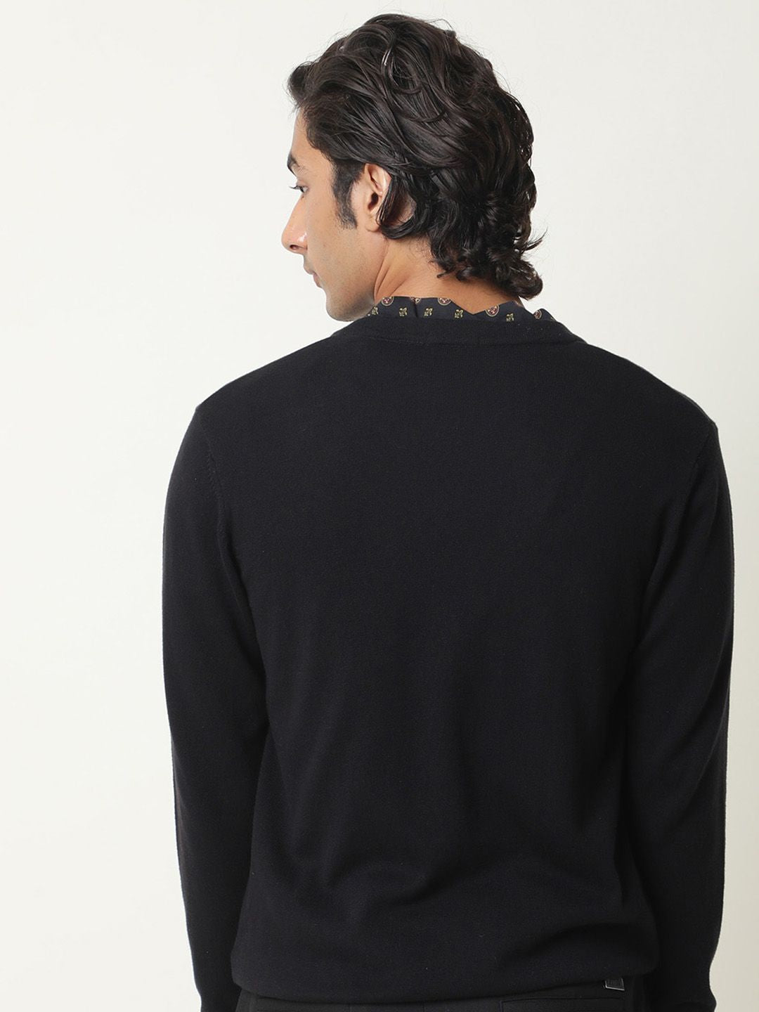 RARE RABBIT Men Richer Slim Fit Sweater