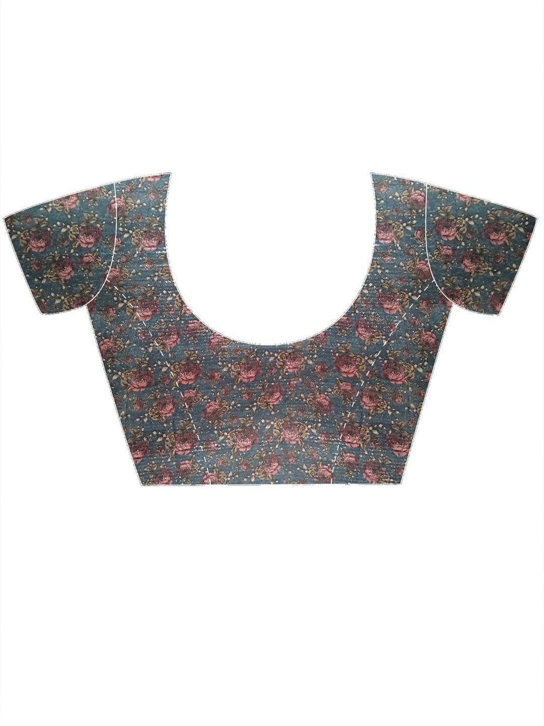 Saree mall Ombre Sequinned Pure Chiffon Sarees