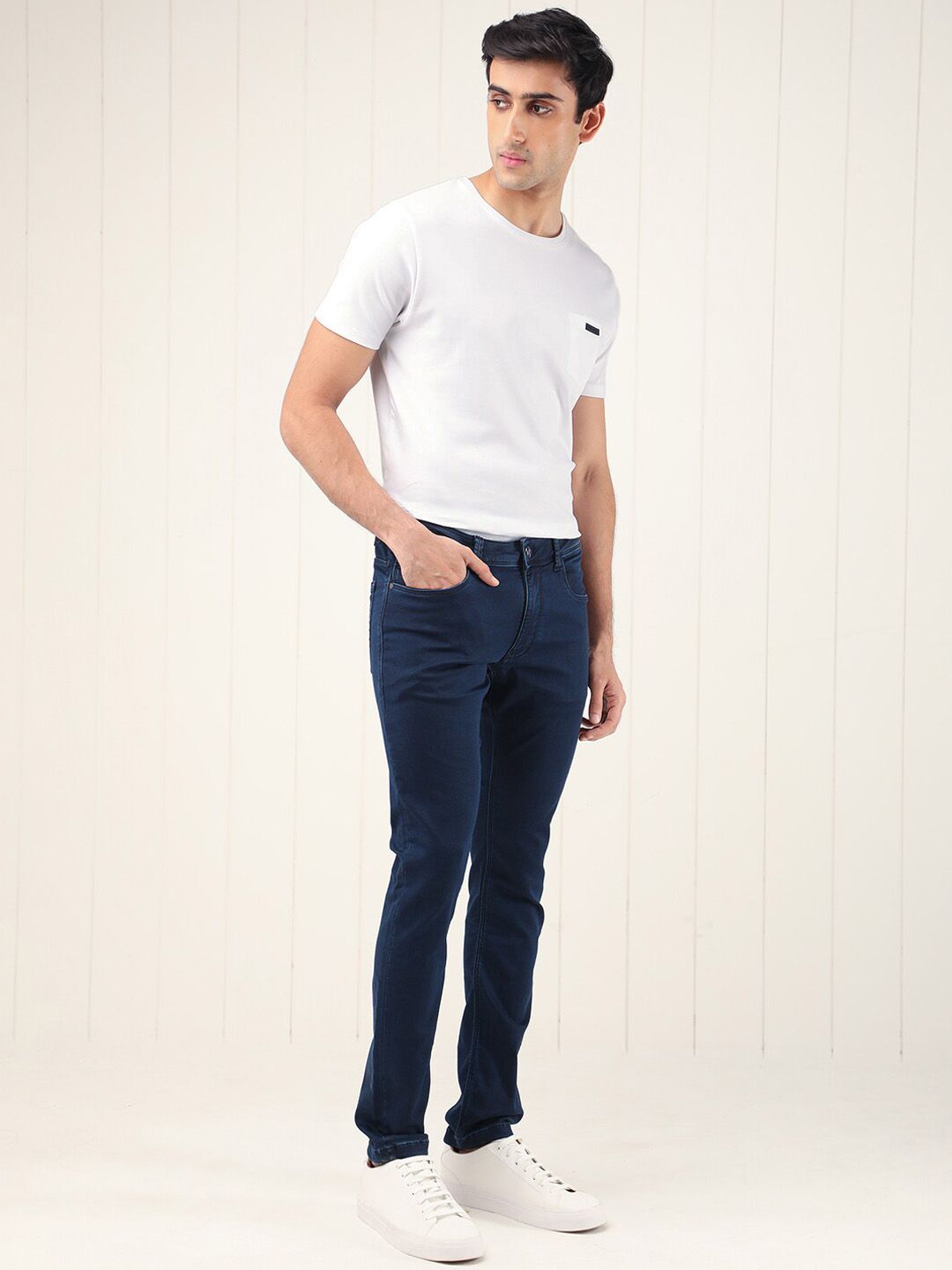 RARE RABBIT Men Radley Regular Fit Stretchable Cotton Jeans