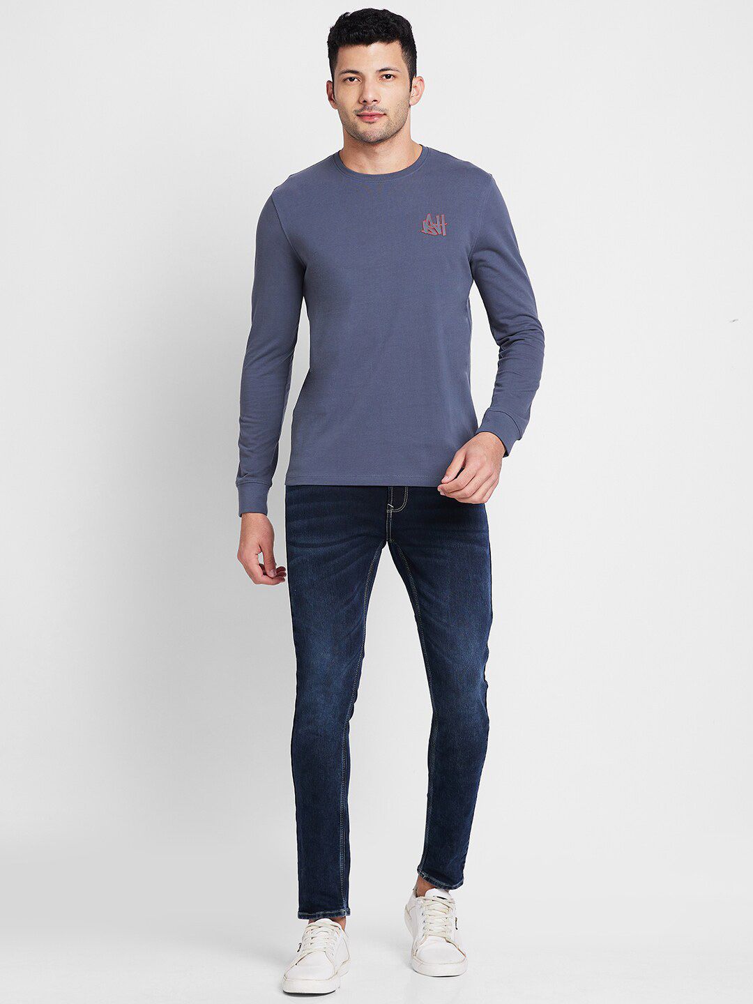 Being Human Round Neck Cotton T-shirt