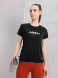 HRX by Hrithik Roshan Brand Logo Printed Rapid-Dry Training T-shirt