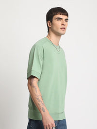 THE BEAR HOUSE Drop Shoulder Cotton Relaxed Fit Pure Cotton T-shirt