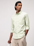 ether Classic Fit Gingham Checks Pure Cotton Shirt