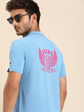 Being Human Printed Polo Collar Pure Cotton T-shirt