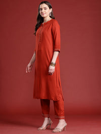 Anouk Kurta with Trousers & Dupatta