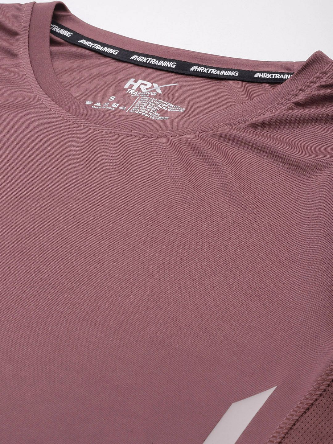 HRX by Hrithik Roshan Women Rapid-Dry Training T-shirt with Reflective Detail