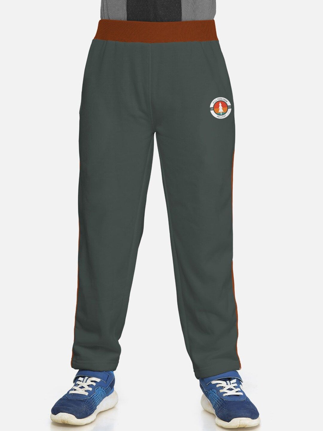 HELLCAT Boys Set Of 3 Printed Pure Cotton Track Pants