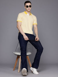 Raymond Printed Polo Collar Pure Cotton T-shirt