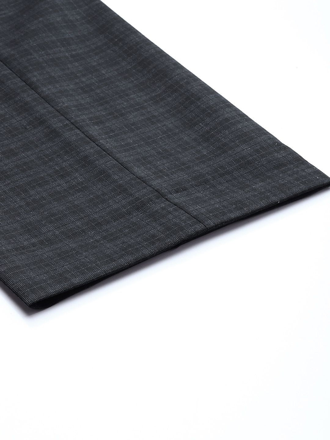 Park Avenue Men Checked Smart Fit Mid-Rise Formal Trousers