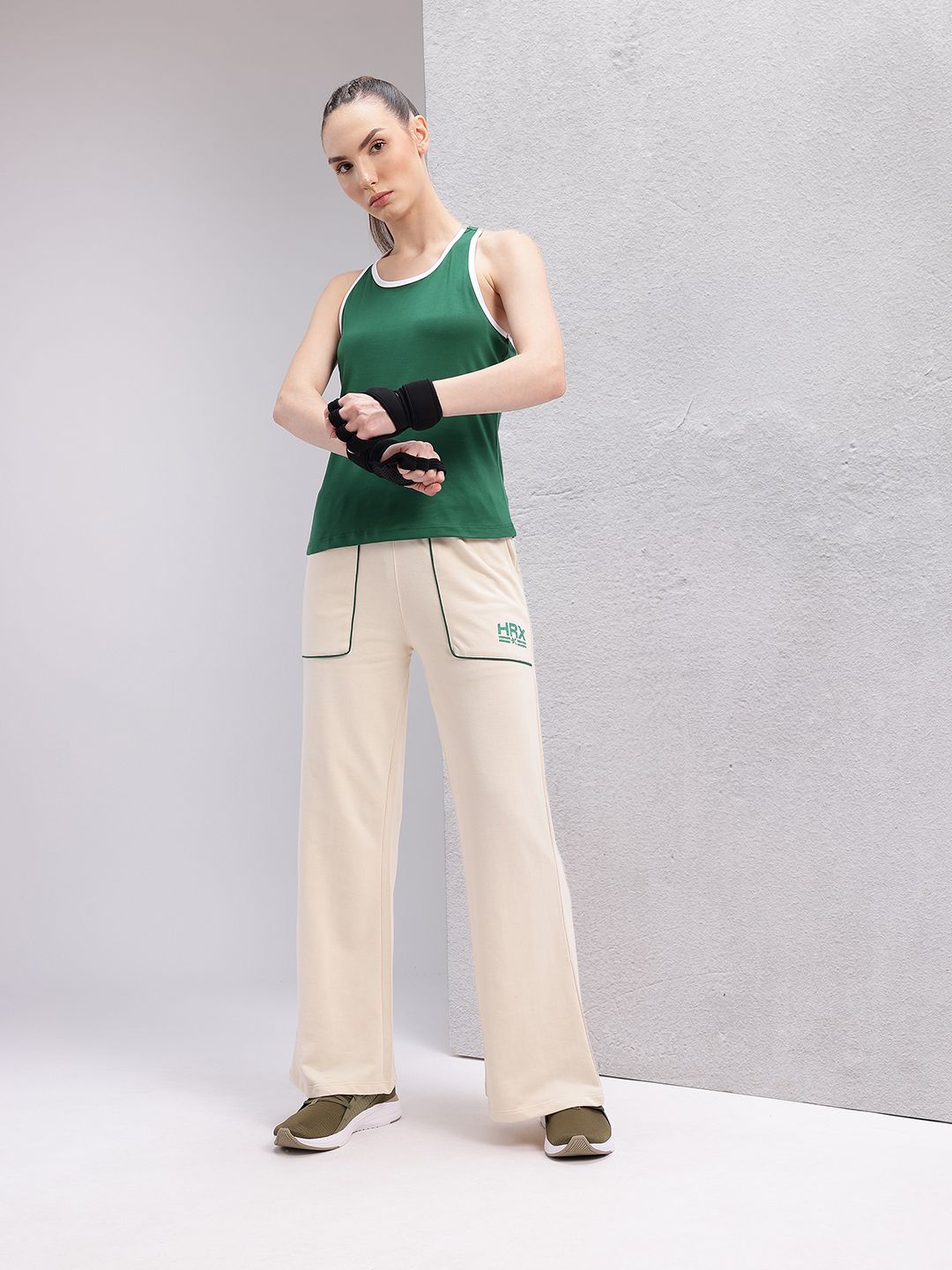 HRX by Hrithik Roshan Racerback Training T-shirt