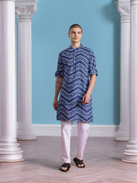 Anouk Pure Cotton Geometric Printed Kurta
