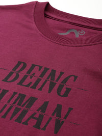 Being Human Men Pure Cotton Sweatshirt