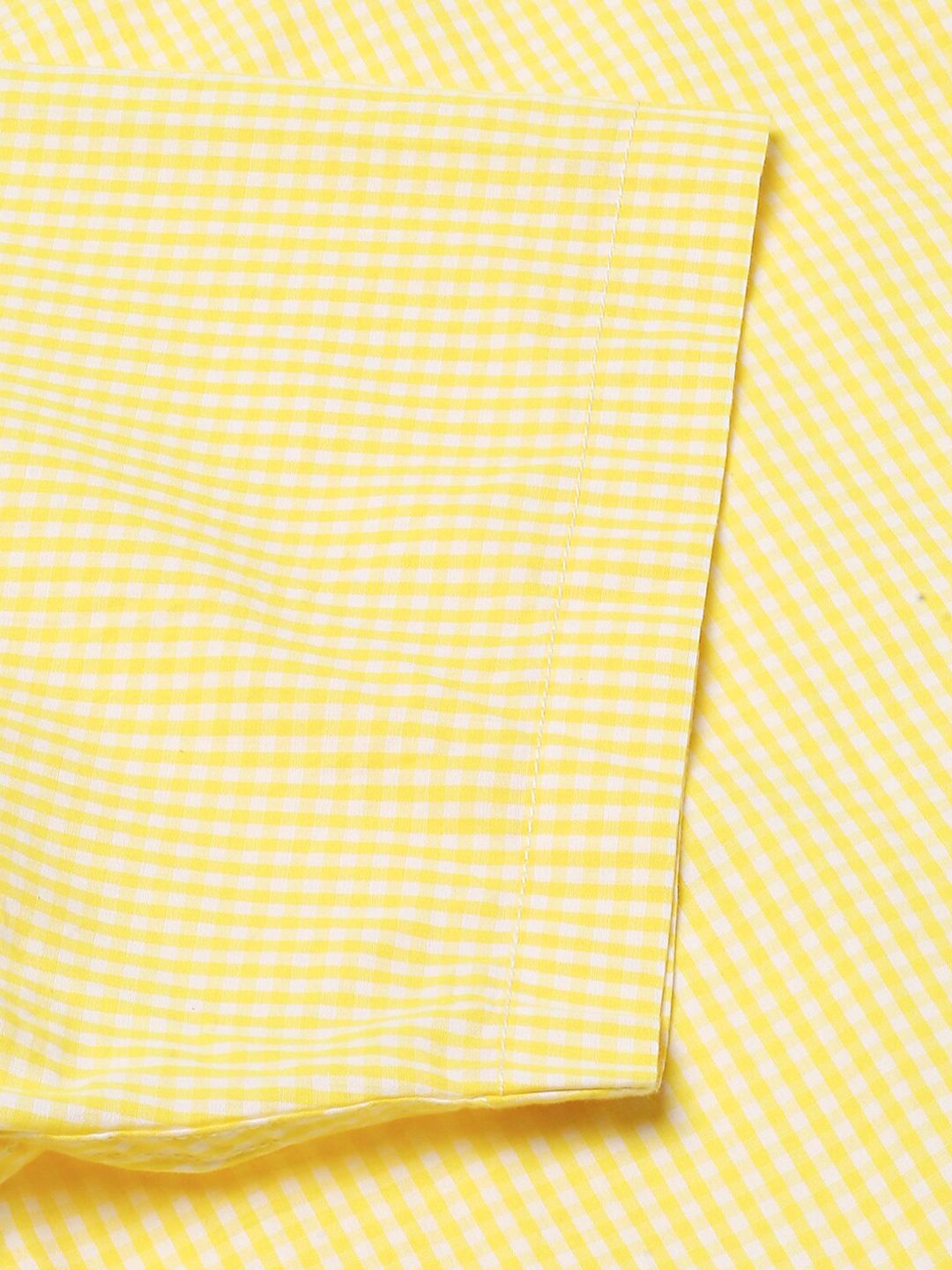 Thomas Scott Plus Size Standard Micro Checked Cotton Casual Shirt