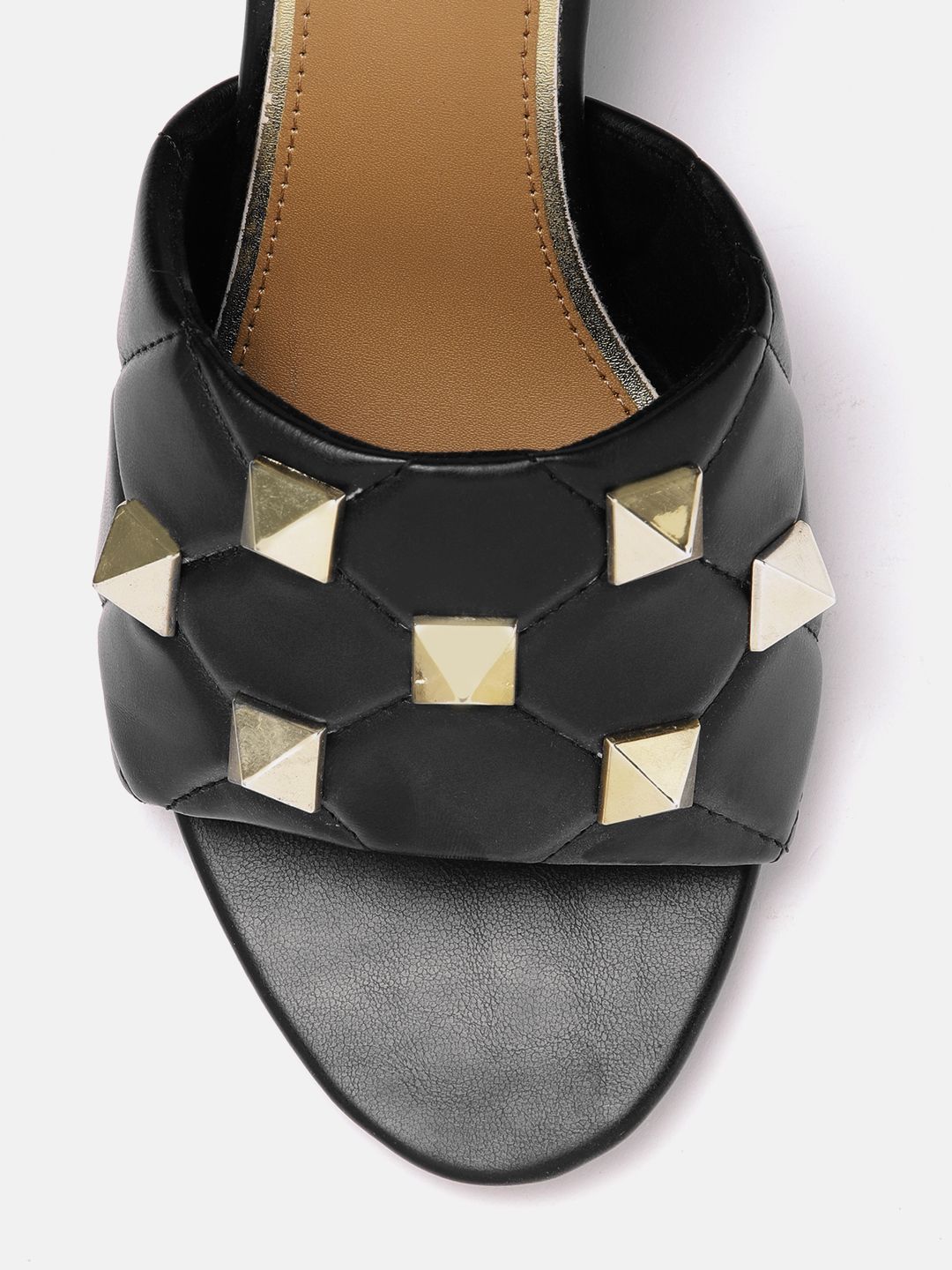 DressBerry Studded Block Heels