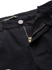 DressBerry Women Bootcut Printed Stretchable Jeans