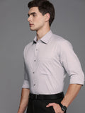 Raymond Self Design Slim Fit Pure Cotton Formal Shirt