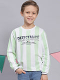 Monte Carlo Boys Typography Printed Pure Cotton Pullover