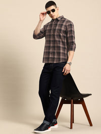 Being Human Classic Slim Fit Checked Casual Shirt