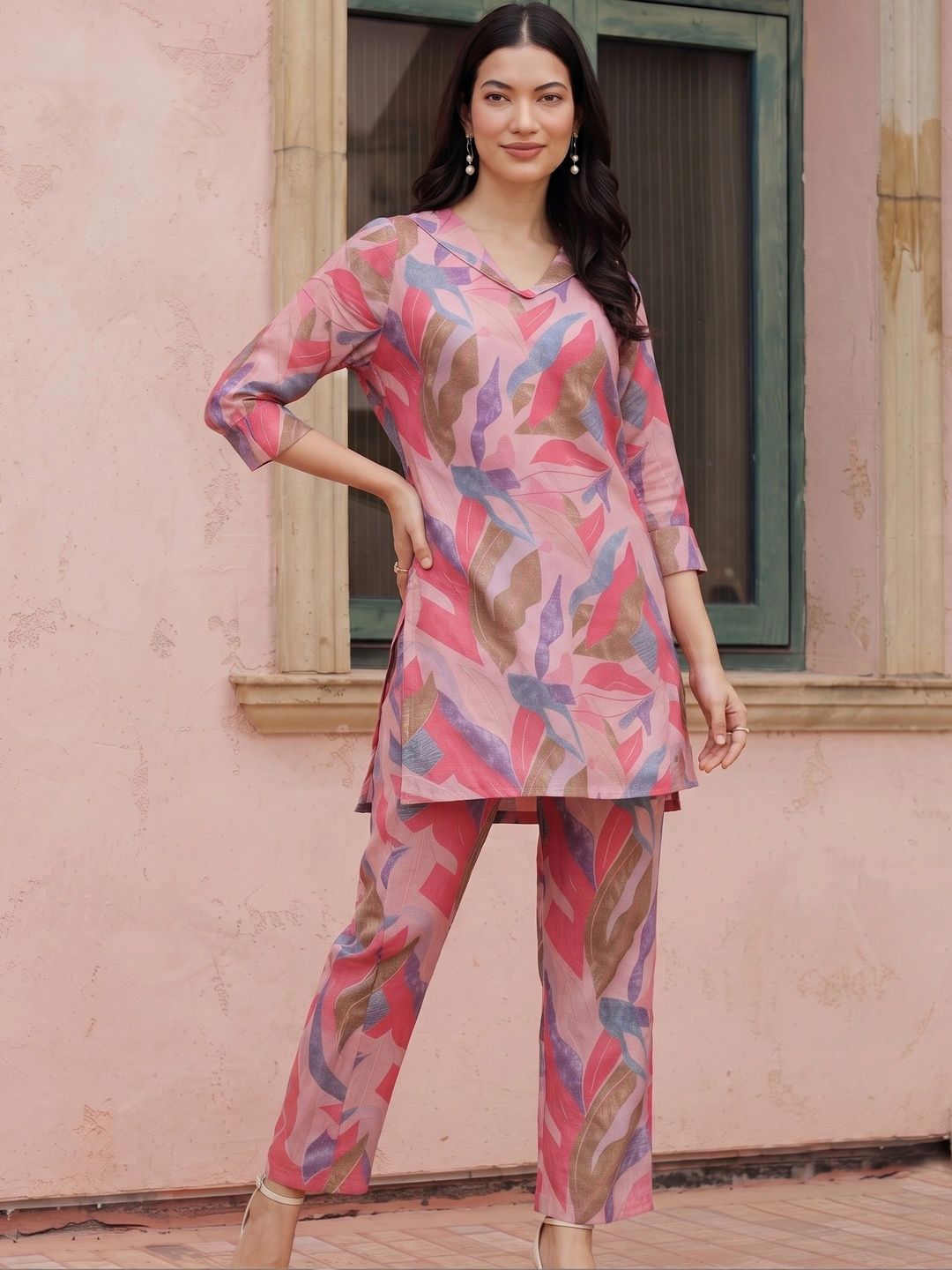 Twelve South Cotton Printed Top dengan Seluar